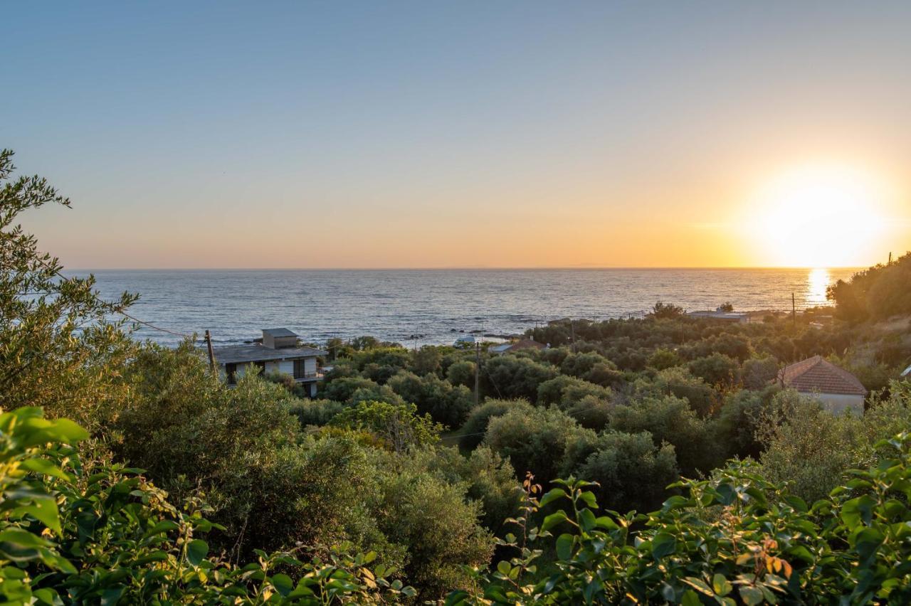 The Happiness Of Vangelis Paralia Vrachou Exterior photo